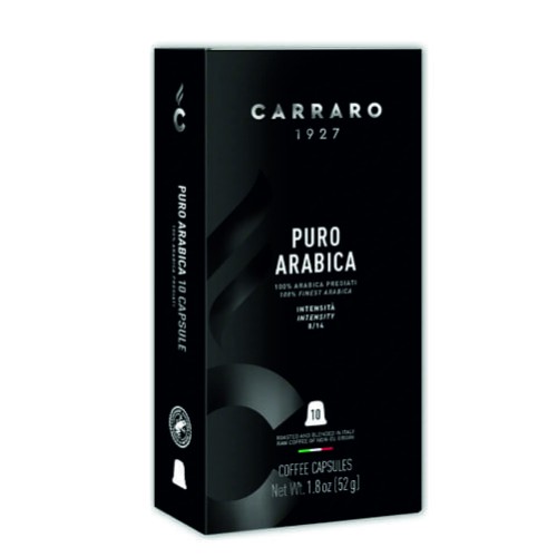 Carraro Puro Arabica, для Nespresso, 10 шт